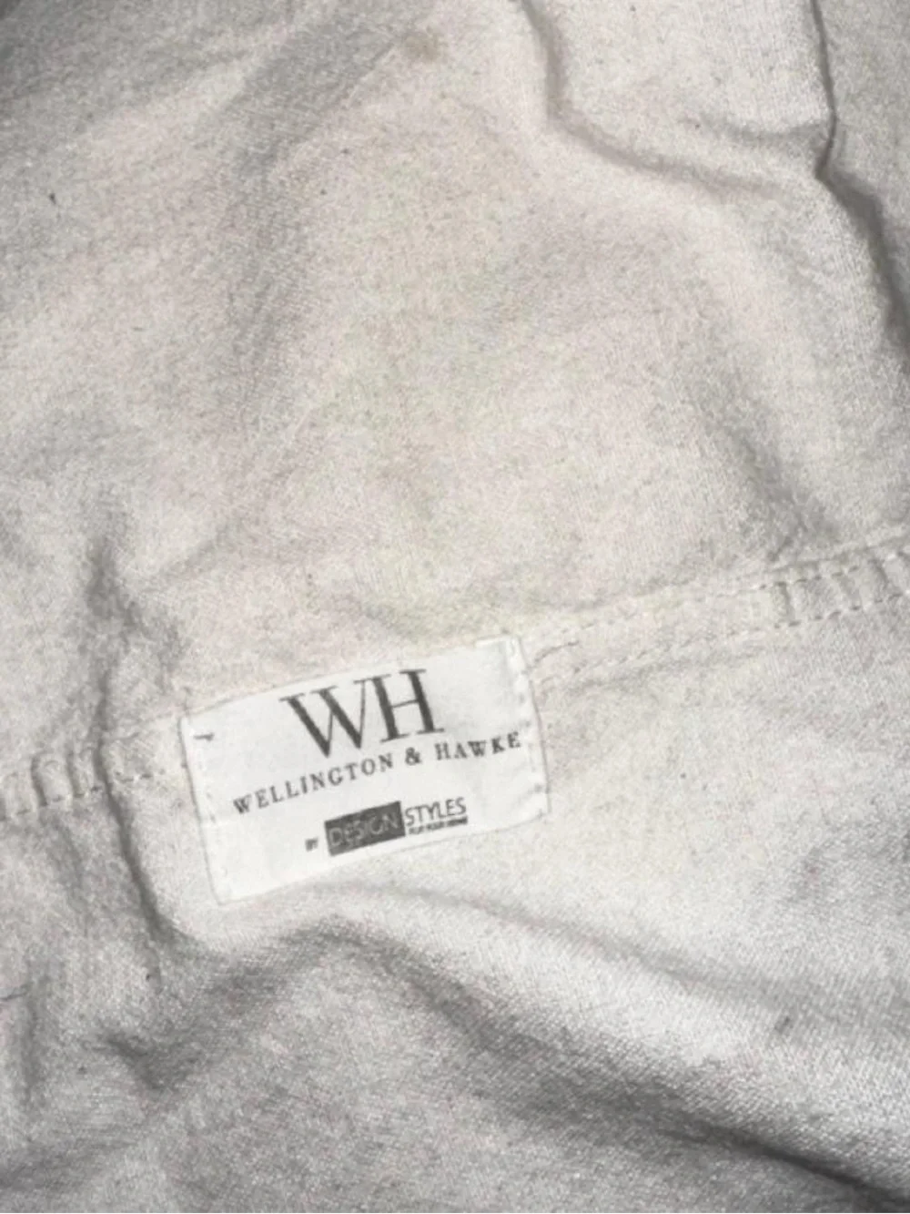 Light Beige Hamper Bag for Laundry